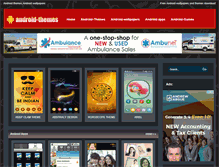 Tablet Screenshot of android-themes.com